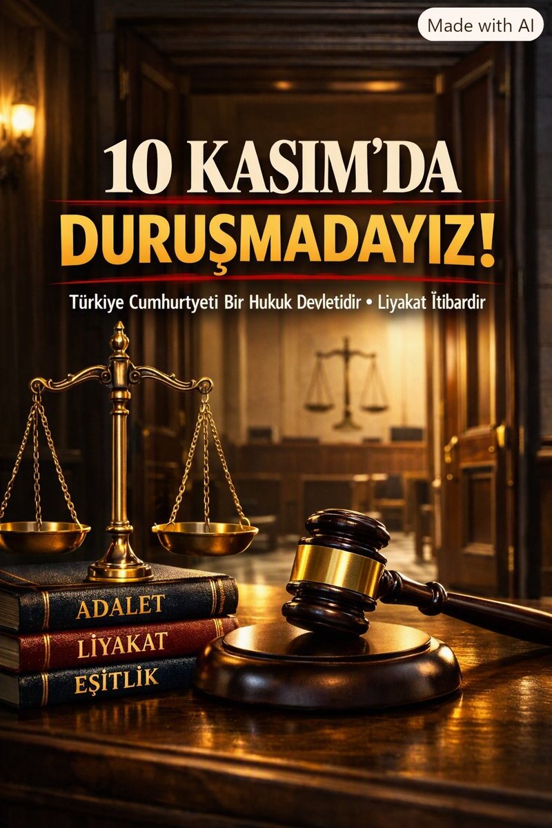 Sociologyyst's tweet photo. ⚖️ 10 KASIM’DA GÖZLER MAHKEMEDE!
   Türkiye bir hukuk devletidir! Kamera kayıtları ve şüpheli sınav sonuçları masaya yatırılırken, kamuoyunun net bilgilendirme beklemesi en doğal hakkı! KPSSdeGizlenenNe @medreyata https://t.co/REVFrbLps9