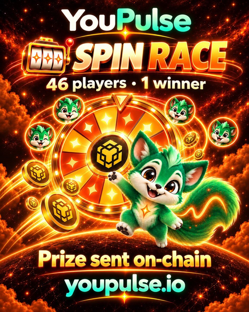 aurahyper4's tweet photo. Boost
Every YouPulse round ends with a BNB prize tx 🧾 Join with my link and get 45 YPU free: https://t.co/0IoB2pootk @YouPulseX https://t.co/hh6lDp8Cs1