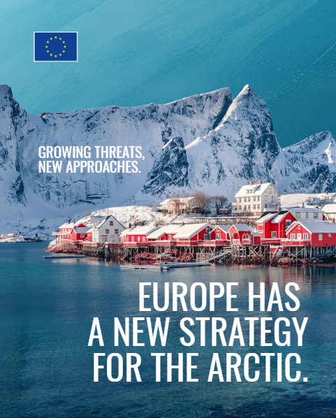 DigitalEU's tweet photo. A new Strategy for the Arctic.

The @EU_Commission presented a plan to cooperate with the Arctic:

🔹protection &amp; repair of submarine cables
🔹providing secure satellite connectivity
🔹strengthening democratic resilience
&amp; more.

🔗https://t.co/XafzAwfcog https://t.co/a4ernTeWSd