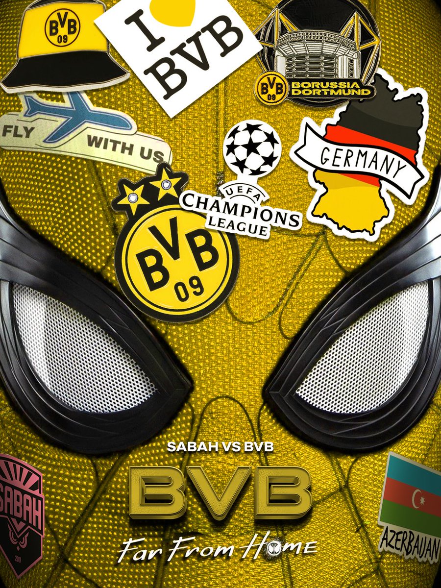 BlackYellow's tweet photo. BVB: Far From Home. 🇩🇪👉🇦🇿 https://t.co/6FlCTGADFn