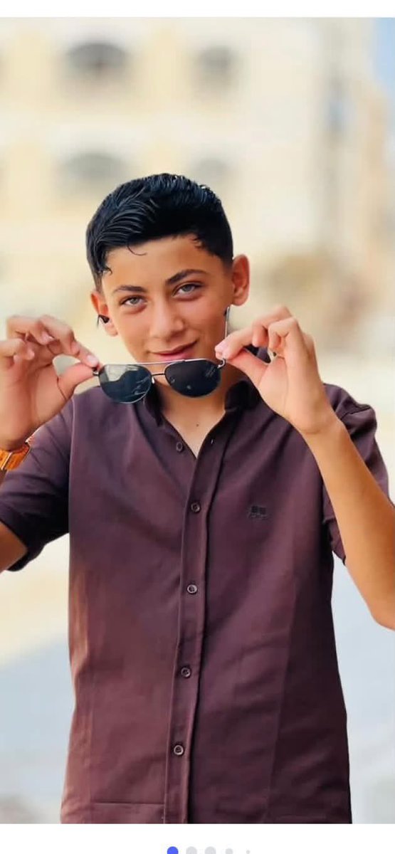 MosabAbuToha's tweet photo. I just found this beautiful photo of Waleed. Waleed was killed yesterday.
His aunt posted it a few hours ago.
May he rest in peace.
And may israel pay for this terrorism. https://t.co/khtWfwMj1c