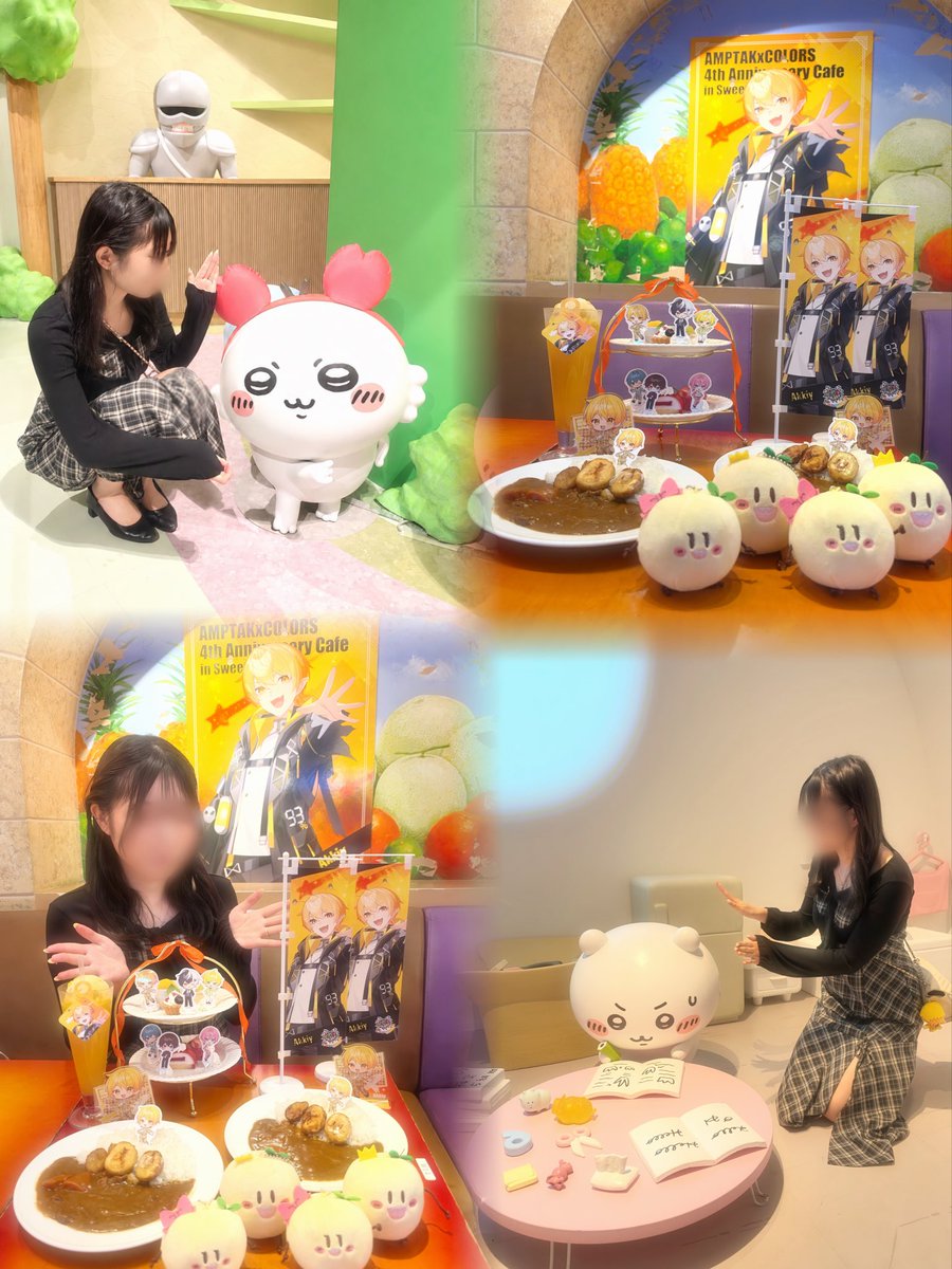 Emoine__0705's tweet photo. 今日はスイパラとちいかわパーク行ってきたー！
ふたつともかわいすぎて幸せ空間すぎた💕

#からあげあっきぃ見ろ https://t.co/LCl5CSywqP