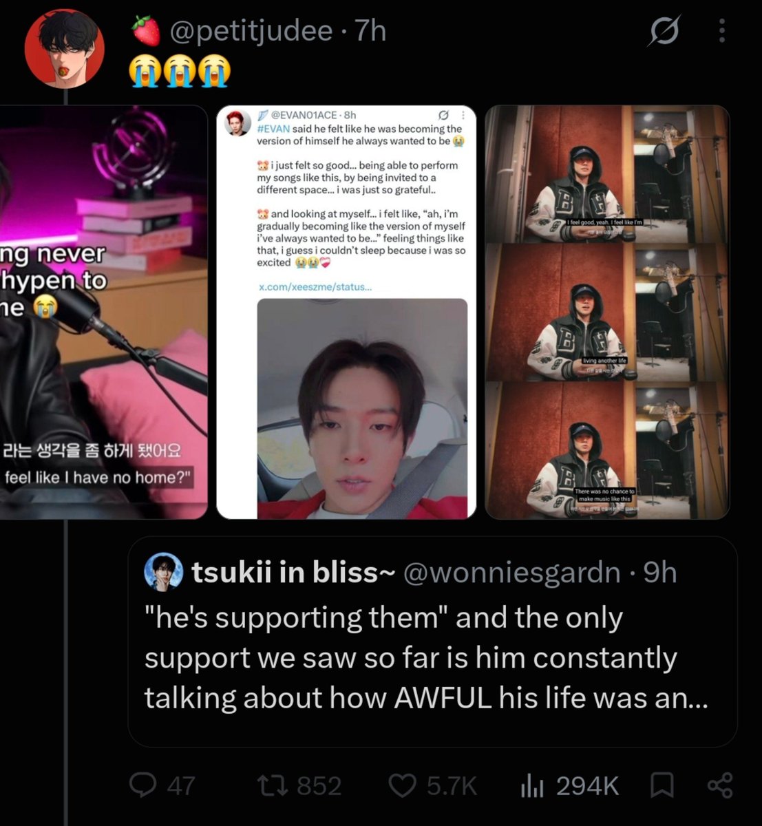 encortis's tweet photo. — making a thread debunking the mistranslations and misinformation abt evan https://t.co/HnfW0buZfW