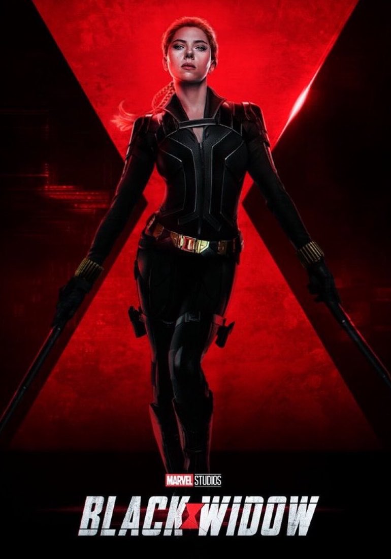 devoted2mcu's tweet photo. the black widow pose https://t.co/JNfS2uXZoL