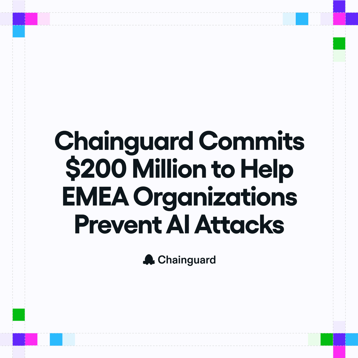 chainguard_dev's tweet photo. We're making a $200M multi-year commitment in EMEA. This includes opening our new office in Clerkenwell, London, as well as adding 200 new roles across engineering, sales, and customer success.

On our continued investment in EMEA, Chainguard GVP of EMEA, Ian Burley, says, “some of the best engineering and security teams we work with are in EMEA, and they know prevention is the only option.

More details: https://t.co/hLU4WFC7Xv