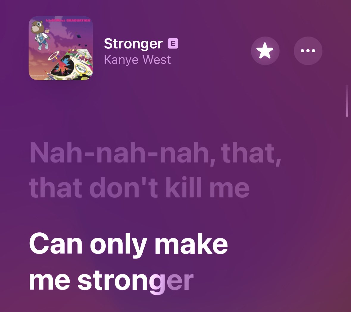 HubrisBets's tweet photo. That, that don't kill me
Can only make me stronger 😸✌️ https://t.co/tOxU5dYghn