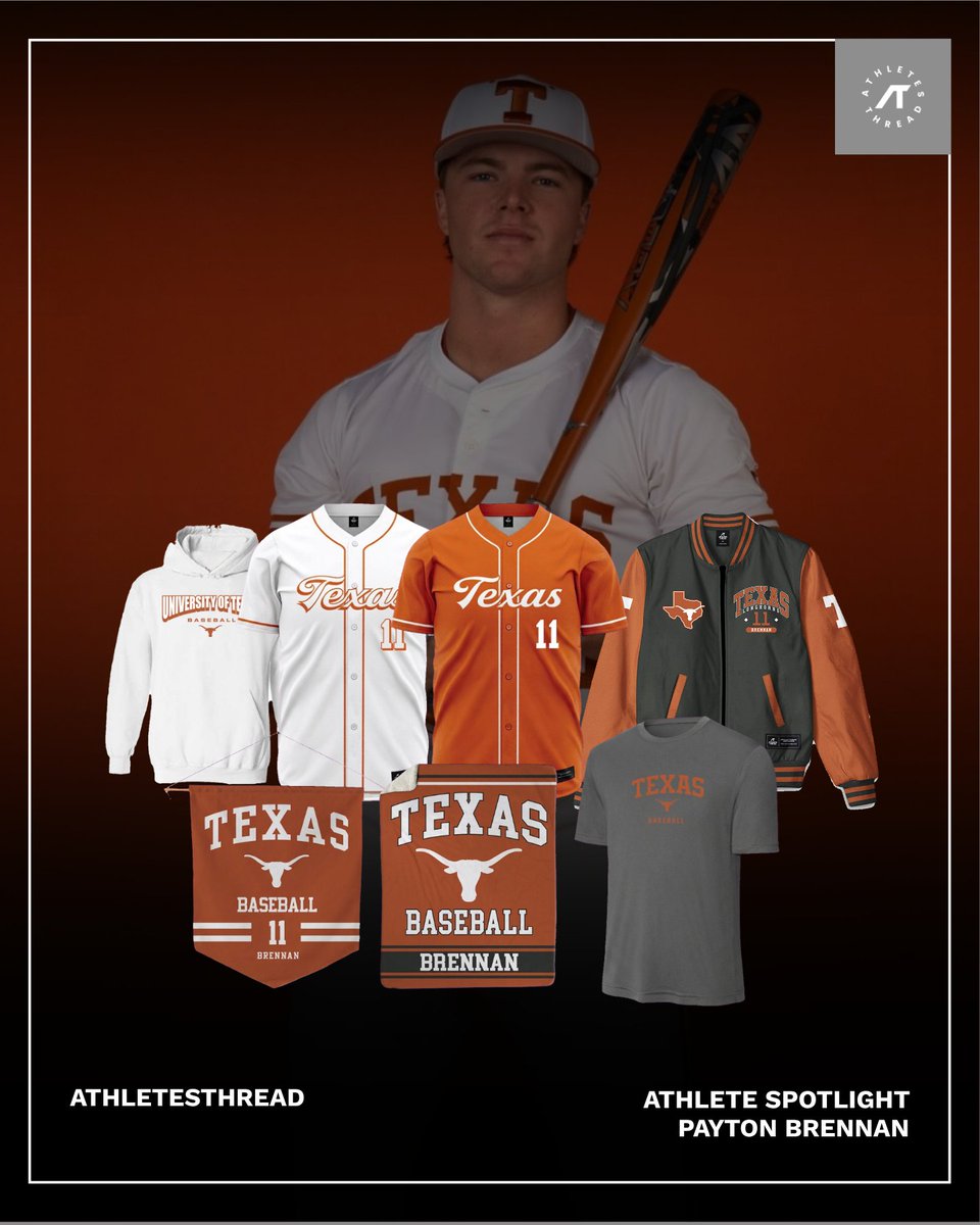 TexasThreadsNIL's tweet photo. Support Payton Brennan with exclusive merch, now live! 🔥

Grab your gear today and support Payton with every purchase!

🛒 https://t.co/nLIWLEwpqH

#HookEm #TexasFight #Longhorns https://t.co/reaKmV932w