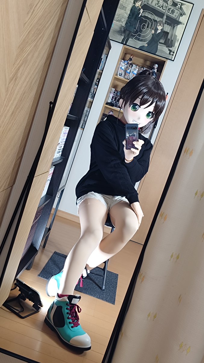 Kig_04b54's tweet photo. 少しゃあケツが盛れたかなぁと��
初めての補正具に四苦八苦しております。 https://t.co/muzHHtTygW