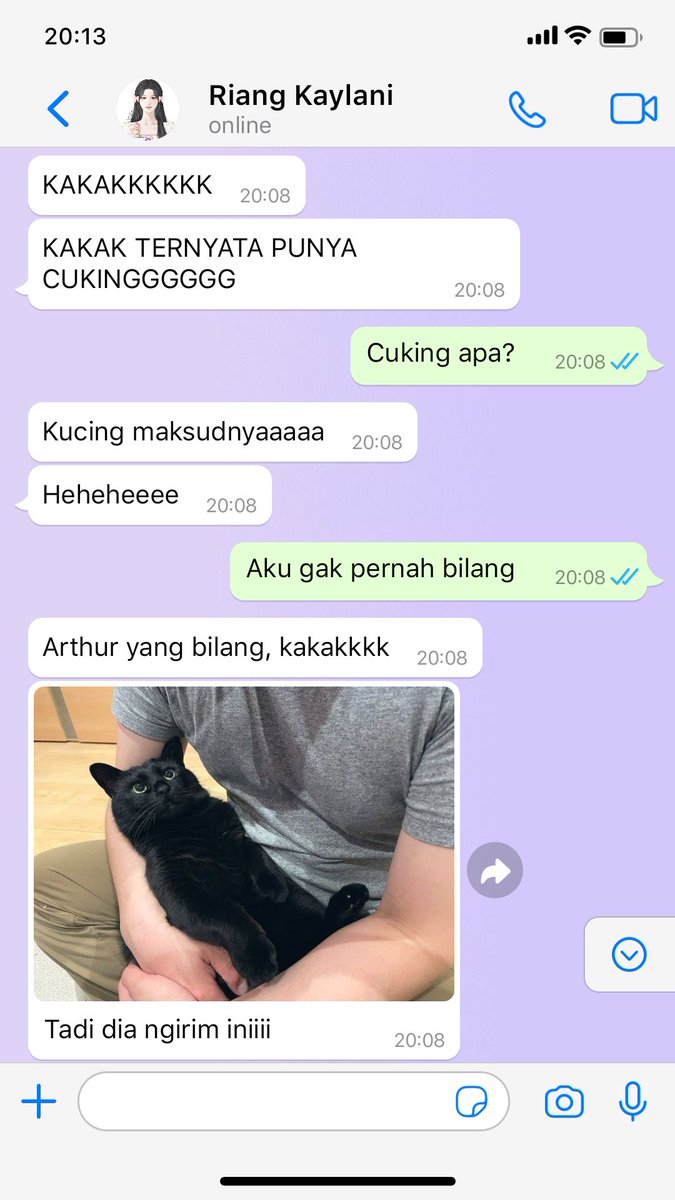 hanyabualan's tweet photo. #LTLM #wattpad
Kasihan ada yang kalah dari kucingnya sendiri 😭 https://t.co/6dhiHKBVNb