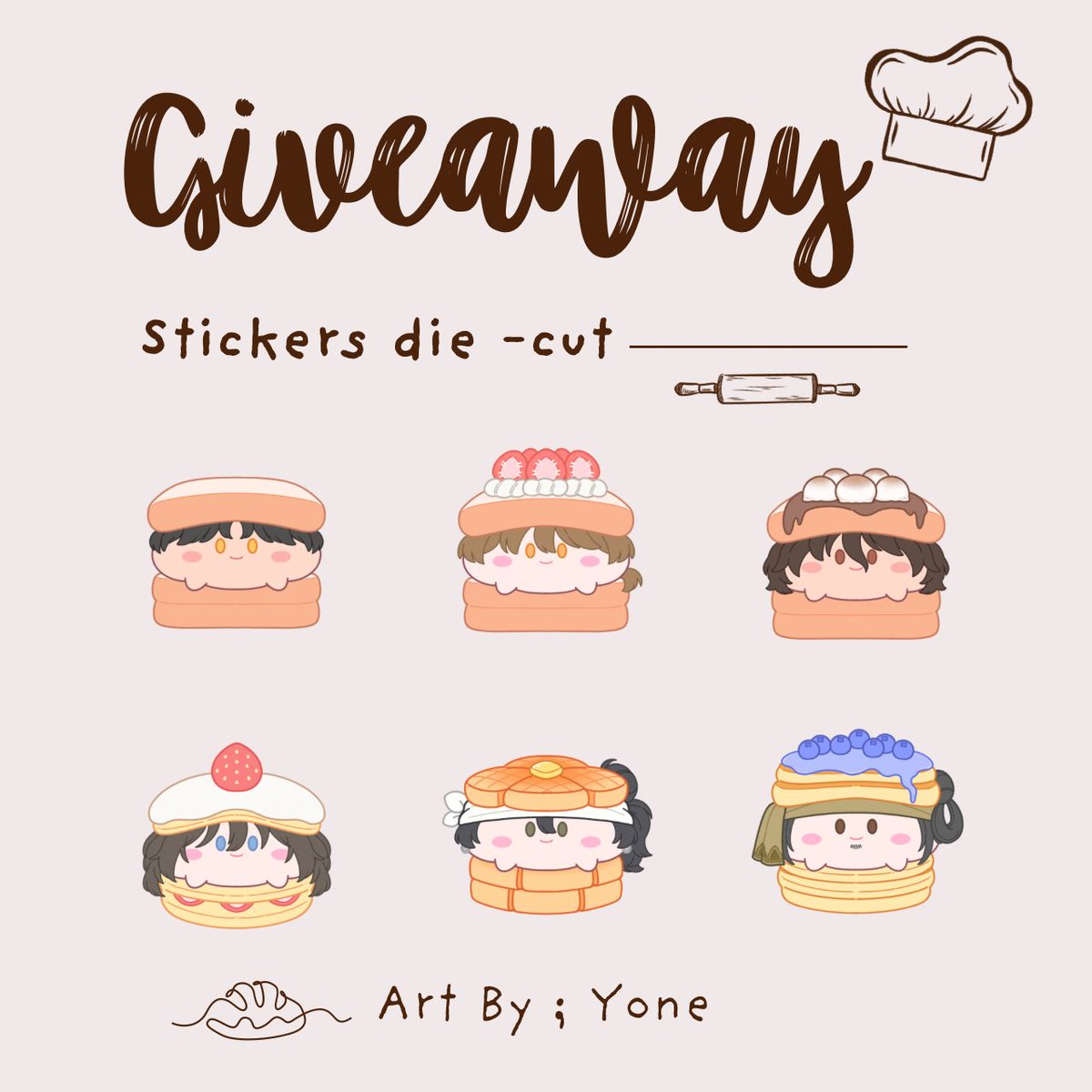 BOTHjJ_d6's tweet photo. 𝑮𝒊𝒗𝒆𝒂𝒘𝒂𝒚  ꫂ ၴႅ⋆.

𑣿 Stickers 6 ea / set

📍QSNCC
📍Tbc (วันยังไม่แน่นอน)

#อโยธยาเอยาวดี #AYWD ˚˖𓍢ִ໋❀ https://t.co/EnQBqfY8HC
