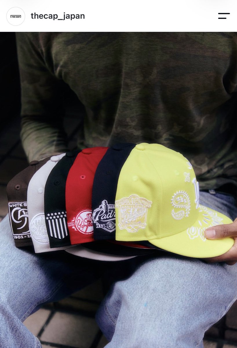 UNAGIINUMLB's tweet photo. 新作流石に黄色過ぎる🤯
ペイズリー柄個性的😊
#TheCap
#NEWERA https://t.co/TWT1iGPuYL
