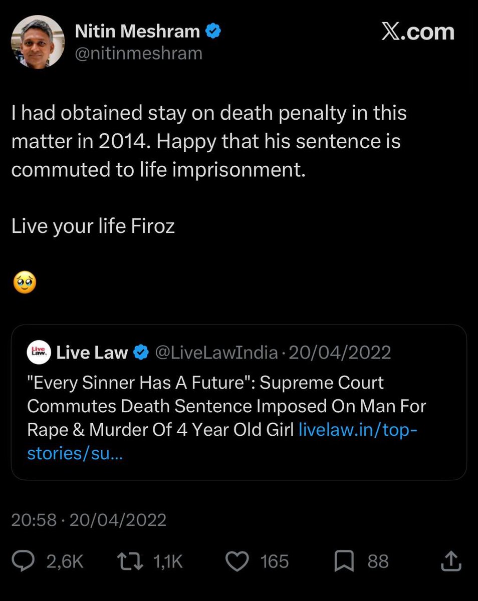 AgentSaffron's tweet photo. Your proud accomplishment in life is letting a pedophile rapist murder escape hanging. https://t.co/OqhCO2RxVV
