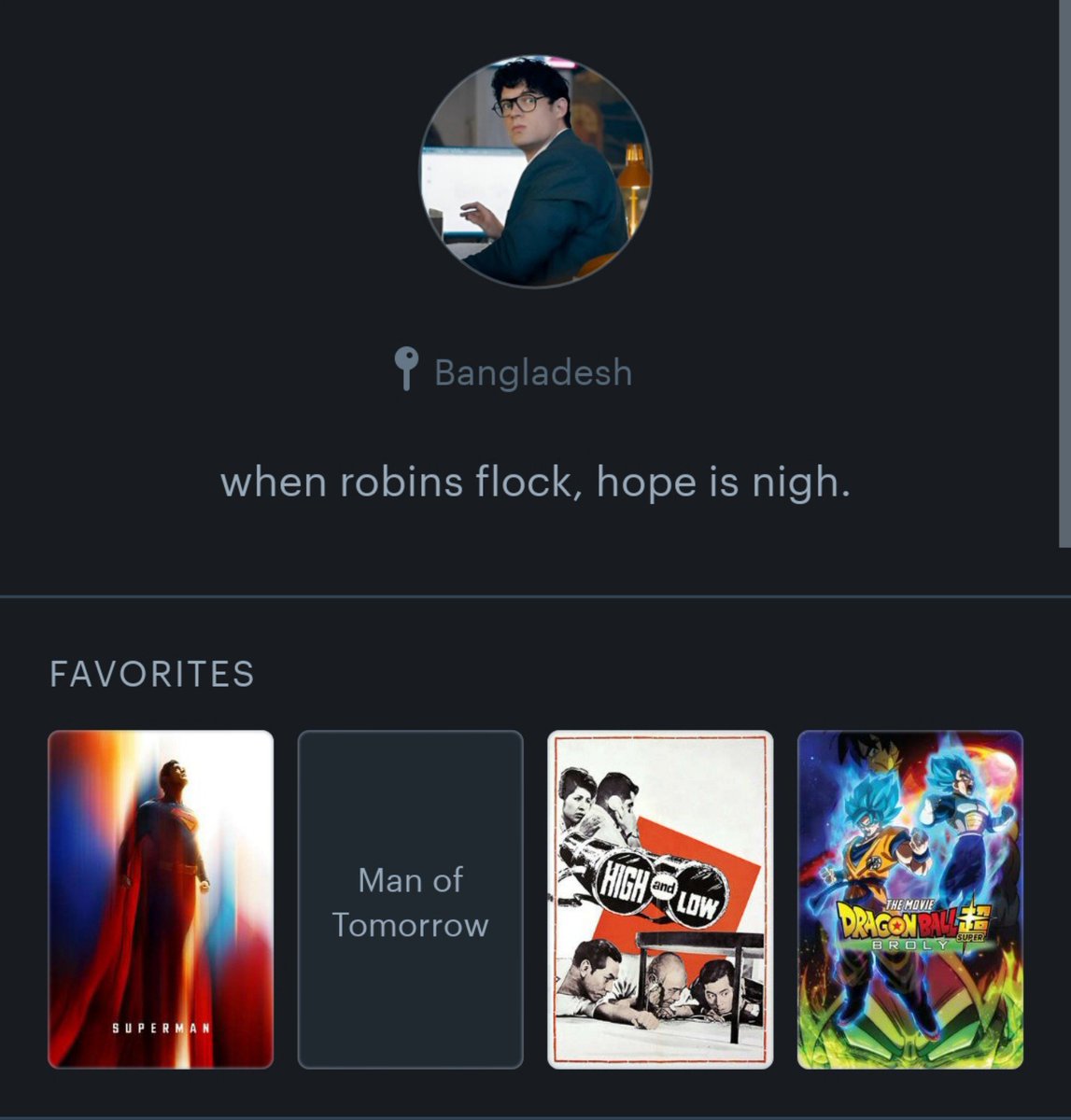 avoidrobin's tweet photo. I have so much faith in MoT that it's already in my Letterboxd t4 https://t.co/Y6XKFGpEc8