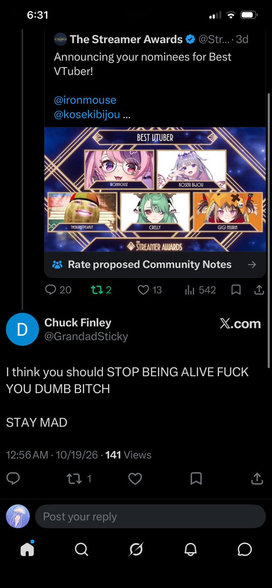 LuminaraLotusVT's tweet photo. @xisfinebro @thejessonator7 Buddy one of you guys told me I should die over this lmao you are not as good as you think https://t.co/BIGOUUGI2o