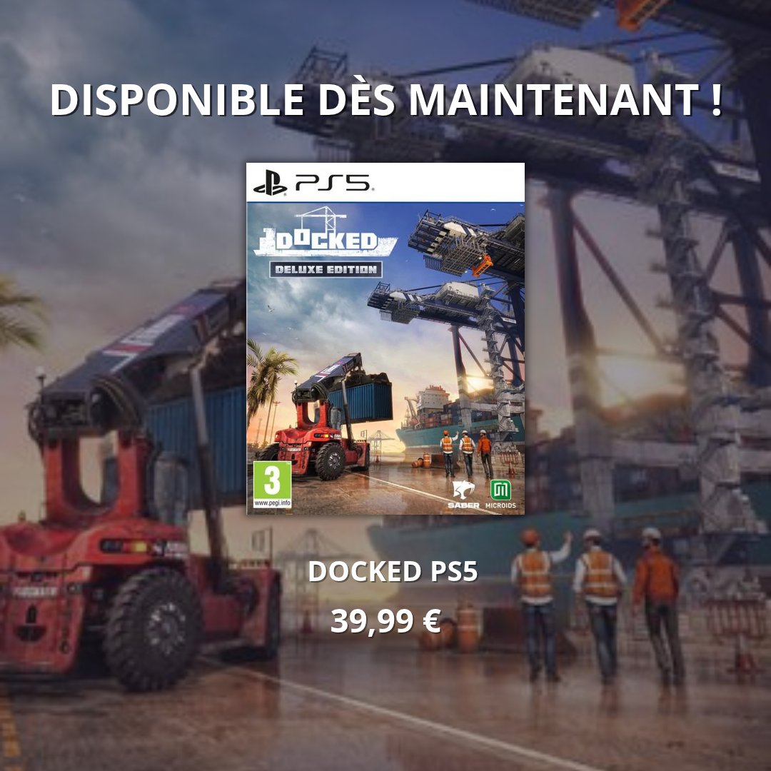 HypergamesA's tweet photo. Le jeu Docked est disponible dès maintenant dans nos magasins Auchan ! https://t.co/uJuppfcu14