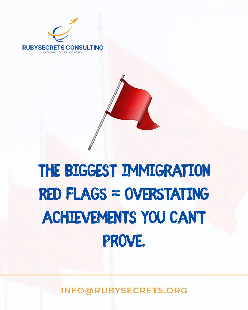rubysecrets_'s tweet photo. Big claims don't win immigration approvals; indisputable proof does.
A winning petition isn't built on inflated titles or exaggerated statements. https://t.co/DG5Lo4oUHy