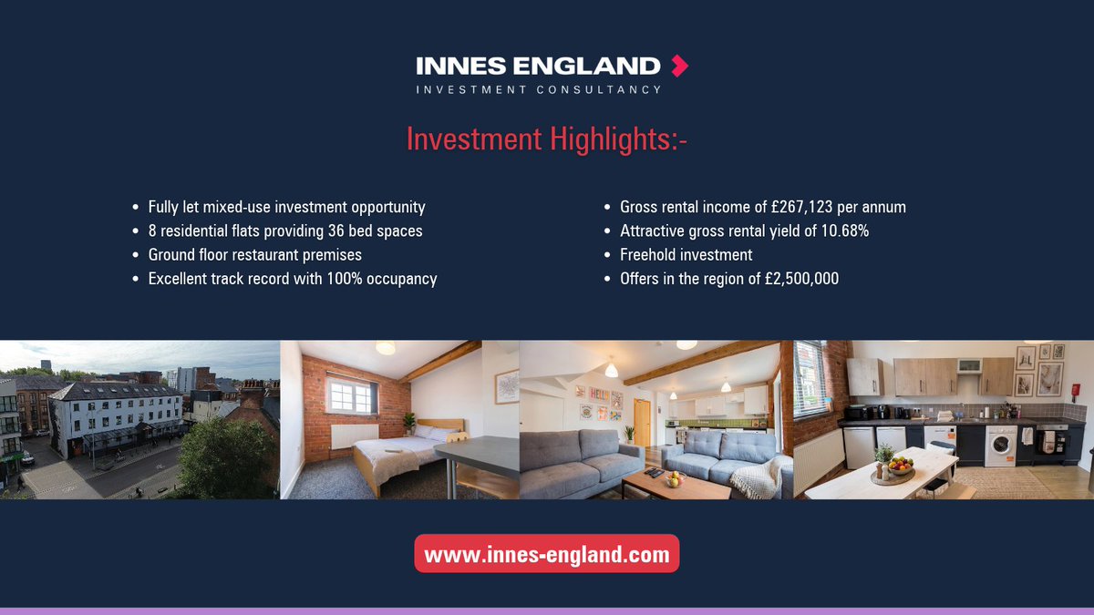 InnesEngland's tweet photo. HIGH PROFILE MIXED-USE INVESTMENT OPPORTUNITY | LEICESTER

Innes England is pleased to bring to market a fully let, freehold mixed-use investment opportunity at 52 Braunstone Gate, #Leicester. 

Please contact Aman Verma for more details - averma@innes-england.com https://t.co/9oX2KYjHJa