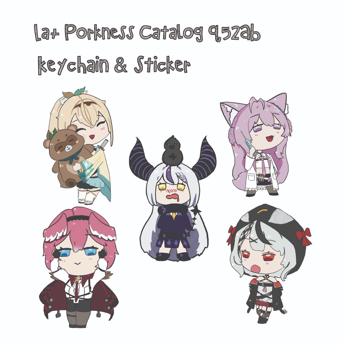 SenChaaa_'s tweet photo. CF 23 IKZ 
La+ Porkness Booth
Q52AB

i only make my oshi and my friend’s oshi soo yeaa thats why the random members…..
#cf23catalogue https://t.co/rPy3qjoHAo