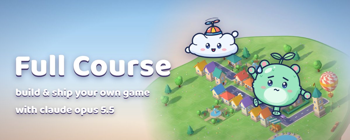 How to Build and Ship Your Own Browser Game with Claude Opus 5.5 (Full Course)