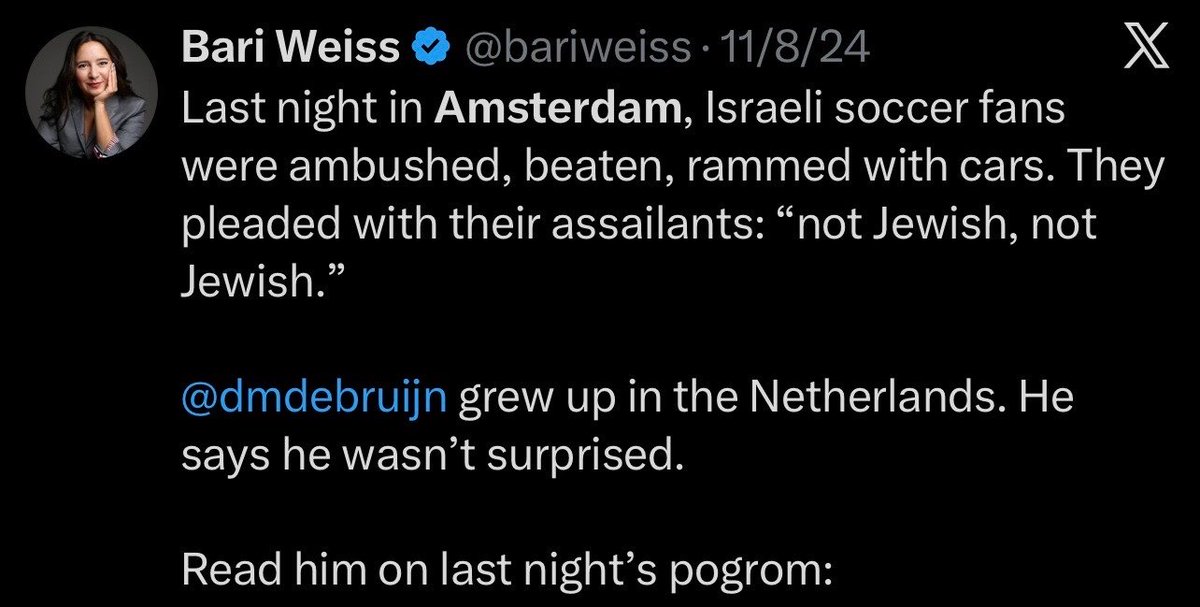 WogStalker's tweet photo. Jews don’t “riot” because they can’t be described as perpetrators. A jewish riot is called a pogrom and jews are portrayed as its victims. https://t.co/UDpdnSgEpd