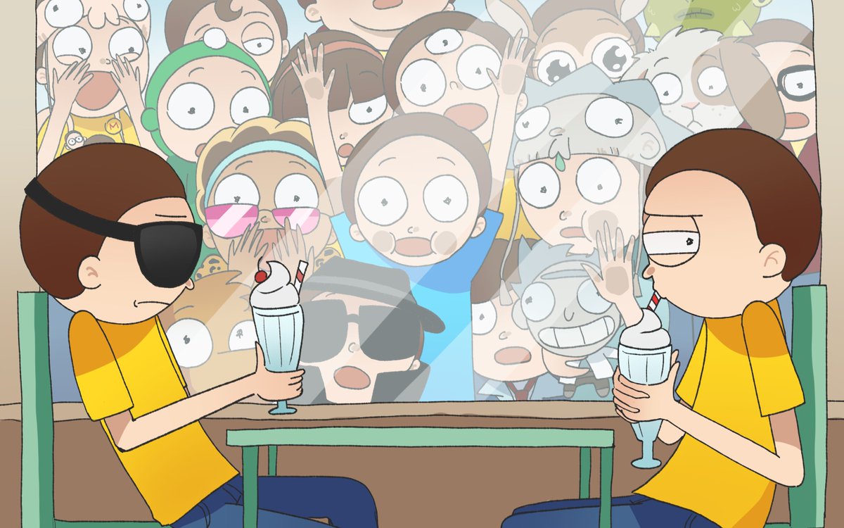 pupushuua's tweet photo. Mortys #pemorty #mortycest #rickandmorty https://t.co/63dgclvUzO
