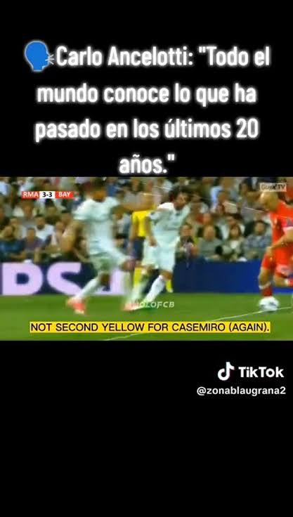 Marc14Carpediem's tweet photo. 🚨🚨!!!!! Las decisiones arbitrales que han favorecido al Real Madrid en la UEFA Champions League es uno de los temas más reales y en varias eliminatorias y finales han dejado jugadas muy señaladas y criticadas por sus rivales.
A continuación se detallan los arbitrajes y partidos que han acumulado mayor controversia en este periodo:

1. Cuartos de final vs. Bayern de Múnich (2016-17)

Es considerada una de las eliminatorias más polémicas de la era moderna de la Champions. El partido de vuelta en el Santiago Bernabéu acumuló varias decisiones clave criticadas por el club bávaro:
• Goles en fuera de juego: Cristiano Ronaldo anotó dos goles durante la prórroga en posición adelantada que subieron al marcador en una época donde aún no se había implementado el VAR.
• Expulsión de Arturo Vidal: El centrocampista del Bayern vio la segunda tarjeta amarilla por una entrada en la que, según las repeticiones, llegó a tocar el balón limpiamente.
• Perdón a Casemiro: El Bayern reclamó que el mediocentro brasileño del Real Madrid debió ser expulsado previamente tras cometer una falta merecedora de segunda amonestación.

2. Final vs. Atlético de Madrid en Milán (2015-16)

• El gol de Sergio Ramos: El defensor español abrió el marcador en el minuto 15 rematando en posición ligeramente adelantada tras la prolongación de un tiro libre. Años más tarde, el propio árbitro principal de esa final, Mark Clattenburg, reconoció públicamente que el gol debió haberse anulado por fuera de juego. El partido terminó decidiéndose en la tanda de penaltis a favor del Real Madrid.

3. Cuartos de final vs. Juventus (2017-18)

• El penalti en el minuto 93: Tras ganar 0-3 en la ida, la Juventus logró una remontada histórica en el Bernabéu empatando la eliminatoria 3-3. En el último suspiro del tiempo de descuento, el árbitro inglés Michael Oliver señaló un polémico penalti de Medhi Benatia sobre Lucas Vázquez. La decisión provocó airadas protestas de la Juventus, la expulsión del portero Gianluigi Buffon y el posterior gol de Cristiano Ronaldo que clasificó al Madrid.

4. Octavos de final vs. Paris Saint-Germain (2021-22)

• Falta previa de Benzema a Donnarumma: En el partido de vuelta de octavos de final, el PSG ganaba 0-1 (0-2 en el global). Karim Benzema presionó al guardameta Gianluigi Donnarumma dentro del área pequeña provocando su error y el inicio de la remontada madridista. El PSG reclamó airadamente una falta del delantero francés que el árbitro y el VAR no consideraron punible.

5. Semifinales vs. Bayern de Múnich (2023-24)

• El pitido prematuro de Marciniak: En los minutos finales del partido de vuelta en el Bernabéu, con el Real Madrid ganando 2-1, el linier levantó la bandera por un supuesto fuera de juego del Bayern. El colegiado principal pitó inmediatamente antes de que terminara la jugada, la cual acabó en gol de Matthijs de Ligt. Al haber pitado antes del remate, el VAR no pudo entrar a revisar si la posición era realmente adelantada o legal, lo que causó una enorme indignación en el equipo alemán.

Resumen de las principales polémicas (Últimos 25 años)
Temporada / RivalInstanciaAcción Principal DisputadaResultado Final
2012-13 vs. Manchester UnitedOctavos (Vuelta)Expulsión directa de Nani por juego peligroso sobre Arbeloa.Real Madrid clasifica (2-1)
2013-14 vs. Atlético de MadridFinalReclamación de falta previa de Gareth Bale a Juanfran en el gol del empate de Ramos (min 93).Real Madrid gana 4-1 en prórroga
2015-16 vs. Atlético de MadridFinalGol de Sergio Ramos concedido en posición de fuera de juego.
2016-17 vs. Bayern de MúnichCuartos Dos goles concedidos a Cristiano en fuera de juego; expulsión rigurosa de Vidal....