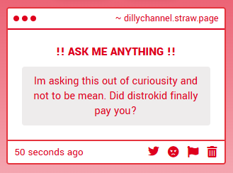 DillyChannel's tweet photo. The bulk of my funds come from content ID I put on my Distrokid tracks when I was younger - so most of my YouTube revenue moves through Distrokid bank. 

No. It has been 85 days since Distrokid has given me any of my earned YouTube money. They have not been communicating either. https://t.co/eRnrFZWoWu