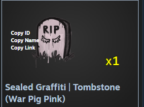 zipelCS's tweet photo. first person that offers me this specific graffiti for my bloody skullhead darryl gets accepted , lol https://t.co/wQADDI6GGt