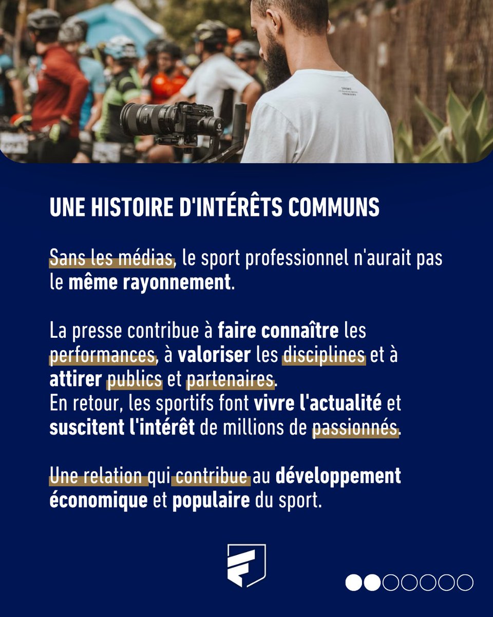 FNASS_'s tweet photo. Entre sportifs et médias, la relation est souvent belle, parfois conflictuelle. Mais une chose est sûre : ils ont besoin les uns des autres.

Cette relation peut devenir source de pression : critiques personnelles, questions intrusives, surexposition, atteintes à la vie privée… https://t.co/5omr7dEst4