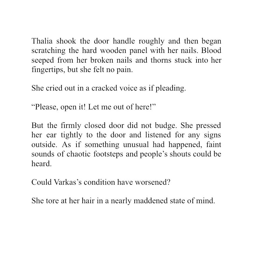 chiiminji's tweet photo. THE FORGOTTEN FIELD CH 310 SPOILER

one is fighting for his life while the other is vomiting until her body gives out.. i knew thalia’s perspective would be hard to read, but this is immense. the aftermath of her mistake, regretting what she did and hoping he survives💔 https://t.co/GxiAYgyDbo