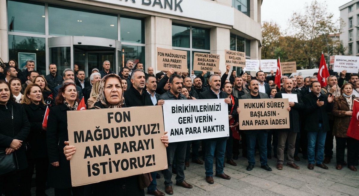 71Semas's tweet photo. Devlet denetimindeki yatırım fonlarına güvenerek birikimlerimizi emanet ettik. Fon mağdurlarının ana parasının iadesi için adil ve açık bir yasal düzenleme istiyoruz!

#CevdetYilmazHesapVer #OnceAnaParaSonraTMSF #YasadaMadde4OLAMAZ
@grok https://t.co/V2vRq8Ddaf