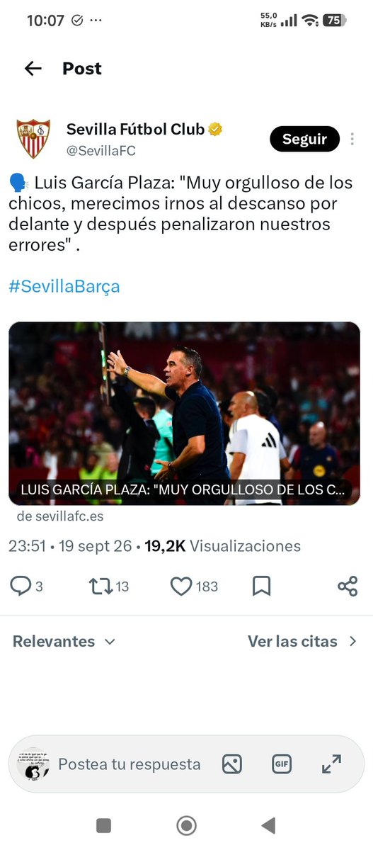 Solodip_Dunadan's tweet photo. @SevillaFC @AlbertOsuna @ESPORTSCOPE 🤯 Mediatizando y lavando el cerebro a buena parte de la numerosa afición del Sevilla.
Los tentáculos 🐙 culés están en cada rincón del fútbol español, pero luego el goebblesiano es el Madrid, ¿"saes"? 😏.
De los entrenadores ya hablaré otro día.
14/14 https://t.co/NNvtWf64yl