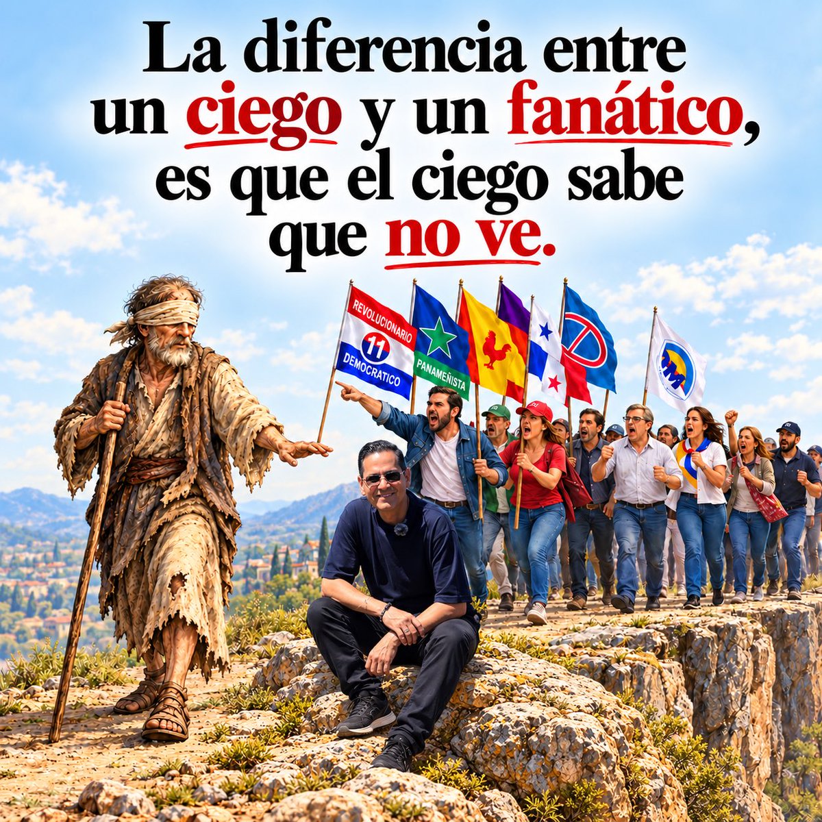 AlvaroAlvaradoC's tweet photo. Yo estoy convencido de que en todos los partidos políticos hay gente buena: personas honestas, trabajadoras y con un verdadero deseo de servir a Panamá. Sería injusto juzgarlas a todas por los errores o las malas actuaciones de sus dirigentes.

Pero esa gente buena tiene una enorme tarea: impulsar los cambios desde adentro. Cuestionar lo que está mal, exigir transparencia, abrirles espacio a liderazgos honestos y dejar de aplaudir aquello que, en el fondo, saben que perjudica al país.

La lealtad a un partido no puede exigirle a nadie que renuncie a su conciencia. Se puede defender una idea y rechazar un abuso. Se puede tener una bandera y exigirle cuentas a quien la representa.

El fanatismo comienza cuando dejamos de evaluar las acciones y nos limitamos a justificar a los nuestros. Cuando condenamos en el adversario lo mismo que celebramos en nuestro propio partido.

A la gente buena que sigue allí le digo: hagan sentir su voz. Organícense, participen y exijan reglas que se cumplan también para los dirigentes. No les dejen todas las decisiones a quienes han convertido la política en un negocio personal.

Panamá necesita ciudadanos capaces de decir: «Esto está mal, aunque lo haga alguien de mi partido».

Porque ningún color político puede estar por encima de la honestidad, de la dignidad ni del país.