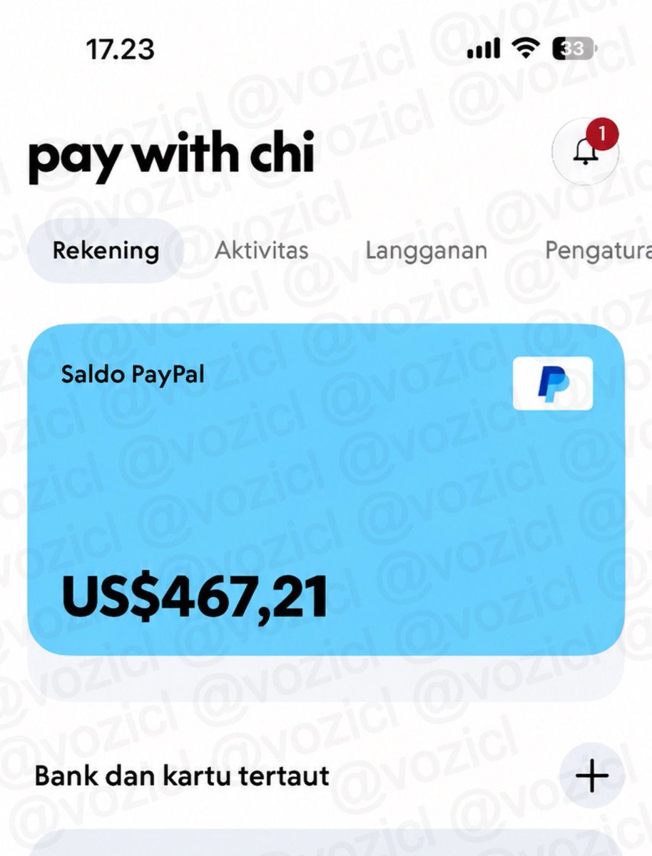 vozicl's tweet photo. hi! 𝓒hi avail saldo paypal $467 . ݁ ˖Ი𐑼⋆

⏔⏔⏔⏔⏔⏔ ꒰ ᧔ෆ᧓ ꒱ ⏔⏔⏔⏔⏔⏔
 
𑣲 rate 17.400 – take all 17.200 ⚞^. .^⚟ 
𑣲 bca, seabank, qris
𑣲 fnf 

t α g s — jasa tukar cv paypal usd pp convert idr to rupiah wts wtb wtt #zonauang #zonajajan https://t.co/7CAtQLcMGR