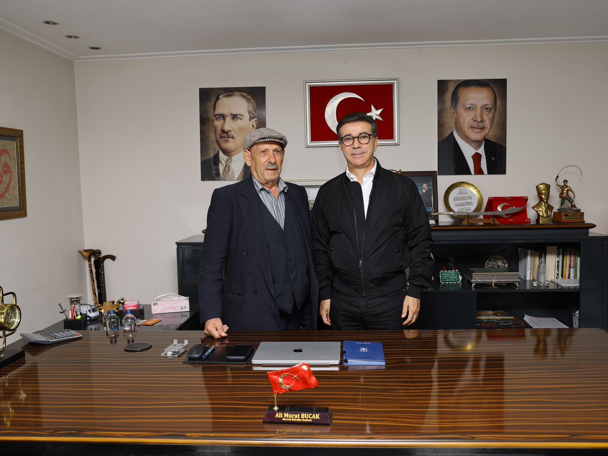 bucakalimurat82's tweet photo. Fransa’nın Le Kremlin-Bicêtre kentinin Belediye Başkanı Sayın Lionel Zinciroğlu’nun babası Sayın İsmet Zinciroğlu’nu ofisimizde ağırladık.

Nazik ziyaretleri dolayısıyla kendilerine teşekkür ediyorum. https://t.co/XARKHqIbg0