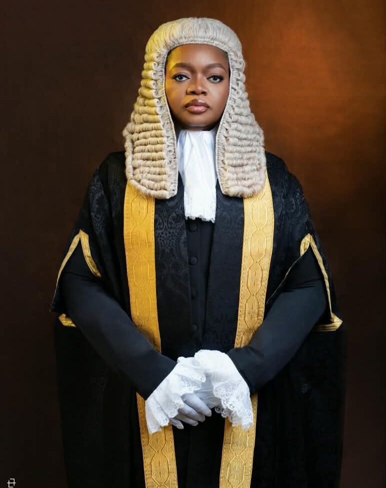 PulseNigeria247's tweet photo. Olamide Ehinfun-Adekunle makes history as Nigeria’s youngest female Senior Advocate of Nigeria (SAN) at age 40.👏🏽 https://t.co/jBy9yc1b8N
