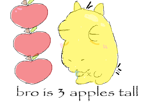 Temato_Temmie's tweet photo. 3 apples tall creature #LORDAURA #auraity https://t.co/mOQKna8K3a