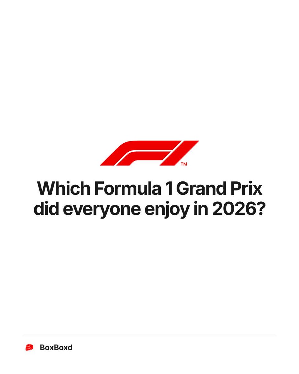 Box_Boxd's tweet photo. Based 27,499 ratings and 21,687 reviews on BoxBoxd, here is the ranking of the 17 @F1 races so far https://t.co/8GB6yykrUJ