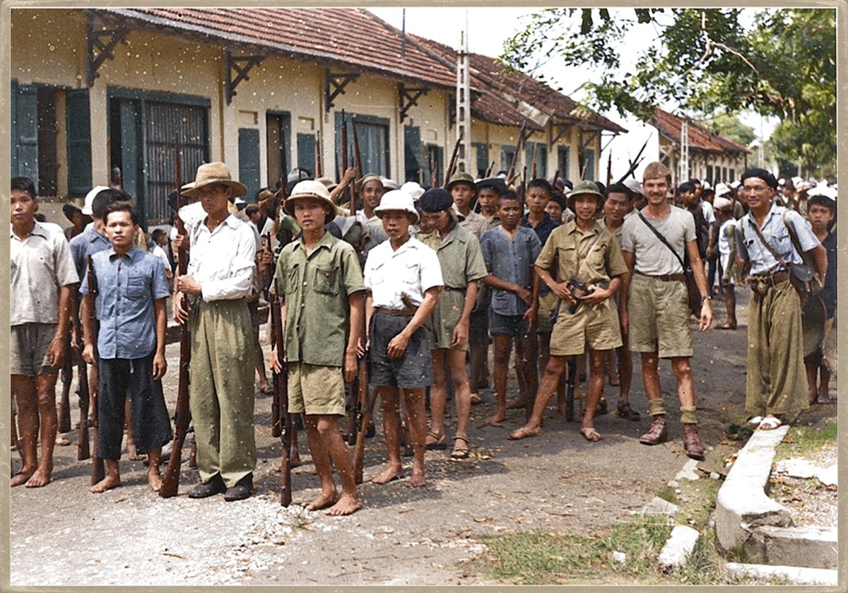 CodexLiminis's tweet photo. The Americans Who Armed Ho Chi Minh’s Fighters

“Welcome to our American Friends.”

An English banner greeted American operatives at a jungle camp in Vietnam.
They had arrived by parachute to arm and train its guerrillas.
The camp belonged to Ho Chi Minh’s Viet Minh.

It was July 1945.
The Americans belonged to the OSS, the wartime intelligence service that preceded the CIA.
Their unit was called the Deer Team.

Ho was seriously ill.
Medic Paul Hoagland treated him with quinine, sulfa drugs and other medicines.
Within about ten days, he was back on his feet.

The team chose 40 men from 110 recruits.
They taught them to fire rifles and carbines, throw grenades, and use mortars and bazookas.
The unit became the “Vietnamese-American Force.”

The Viet Minh’s military leader was Vo Nguyen Giap—the man who would later fight France and the United States.

For now, they had a common enemy: Japan.
The Americans needed intelligence on Japanese troops and help attacking their supply routes.
Ho’s network offered both access and local knowledge.
He had already helped a downed American pilot reach safety.

On 15 August, news of Japan’s surrender arrived.
Major Allison Thomas handed over most of the American weapons used in training to the Vietnamese force.

Three days later, an order reached him: return all OSS equipment to an American base in China.

By then, the Vietnamese-American Force was marching toward Hanoi.
The Americans were walking beside it.

On 2 September, Ho declared Vietnam’s independence.
He opened with words from the U.S. Declaration of Independence:

“All men are created equal.”

But the wartime cooperation brought no American recognition of his government.
His appeals to President Truman went unanswered.

In 1950, Washington authorized military aid to France, now fighting Ho’s forces.

Why did the United States end up financing a war against the movement its own operatives had helped?