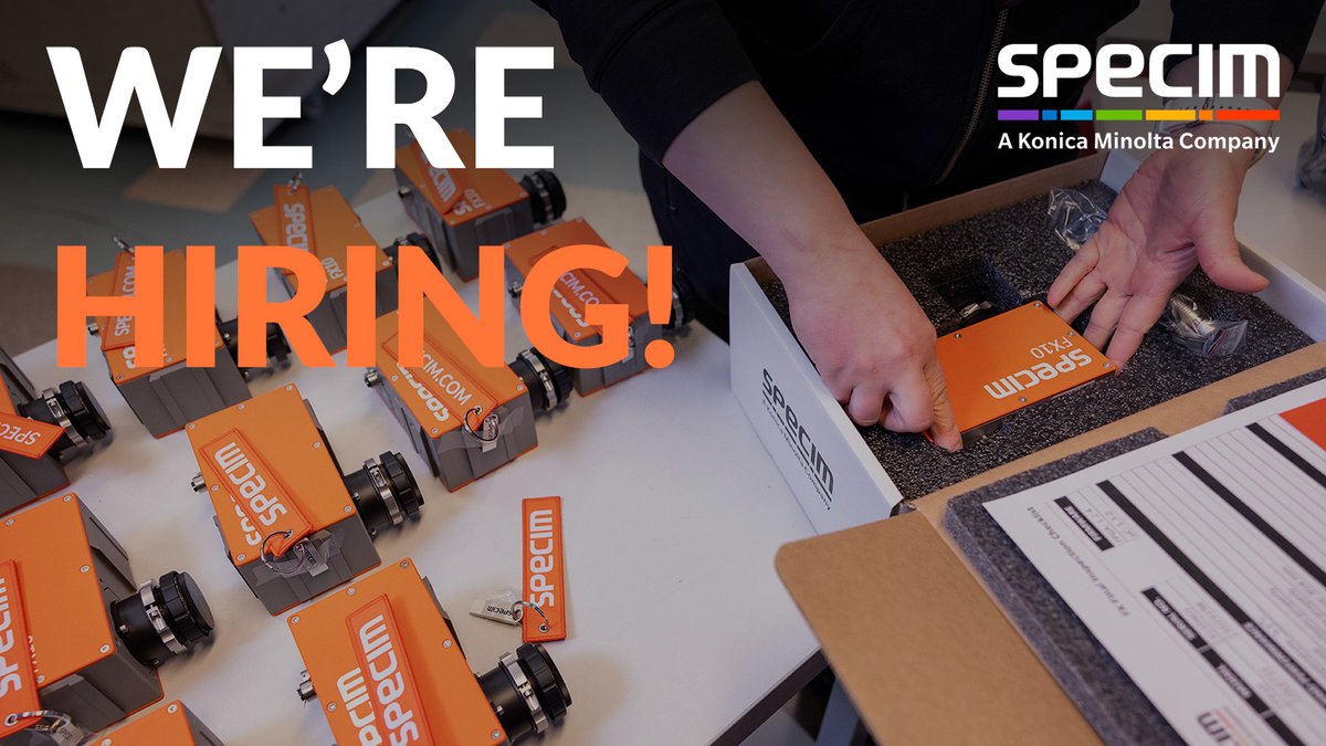 SpecimSpectral's tweet photo. We’re hiring! Join the Specim team in Oulu, Finland! 

We’re looking for two new colleagues to strengthen our Supply Chain team:

- Purchasing Manager 
- Logistics Specialist / Coordinator 

👉 Explore the opportunities and apply: https://t.co/FDYbcpchHa https://t.co/Q6TP5EDghi