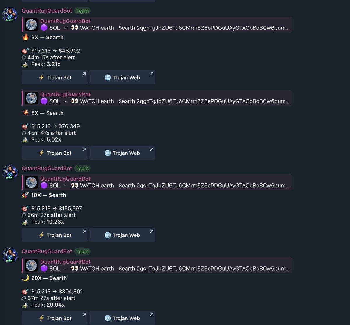 Crypto_Retardio's tweet photo. GM web3 Builders and Traders 🌞🌞🌞

Token trading - either memes or startups solana:739dnZEG4yaBWFsY8L8ZwrfhGG6dhtCSercW8Umspump - are growing faster than any other asset class in the world with new users daily and will grow from millions to hundreds of millions.

However, only 1-3% of tokens ever bond or "graduate" from @Pumpfun @bonkfun @BagsApp at a scale of 100k - 1M+ tokens per week. 

So we decided to filter all of these tokens only focus on the top 3%. We call it #SmartSignals - an AI filtering system that works on any chain, any asset class.

Results? 10x the industry standard at ~40% win rate over 2 years while cutting out the volume of millions of scam tokens - saving users millions of dollars, countless hours, and helping trader retention in the industry.