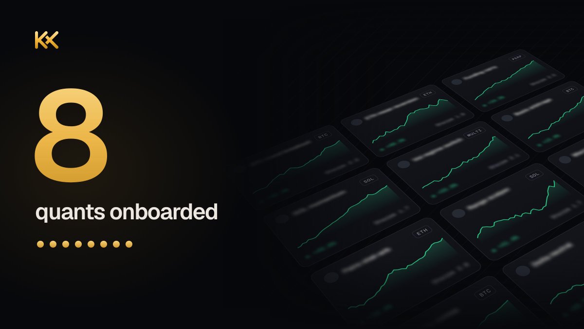 KronixTrade's tweet photo. Not every strategy should make it onto a marketplace.

The first strategies on Kronix are coming from professional quants who already spend their time building, testing and refining systematic strategies.

That matters because the quality of the marketplace starts with the quality of the strategies inside it.