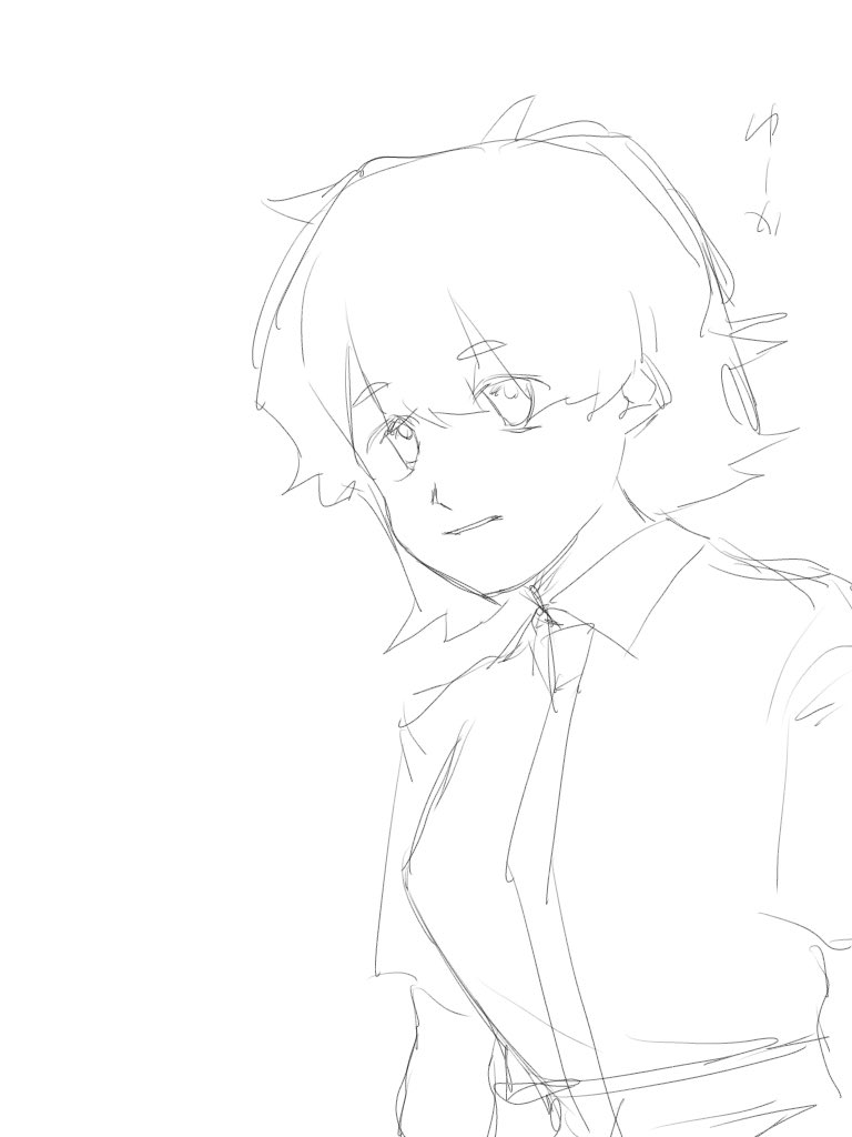 ZEN_sugoi's tweet photo. いい加減絵柄決めねばと思って、｢せや！手に従うんや！｣で描きました。これからも手に従います。目は使わん(！？) https://t.co/ectd8qTkUr