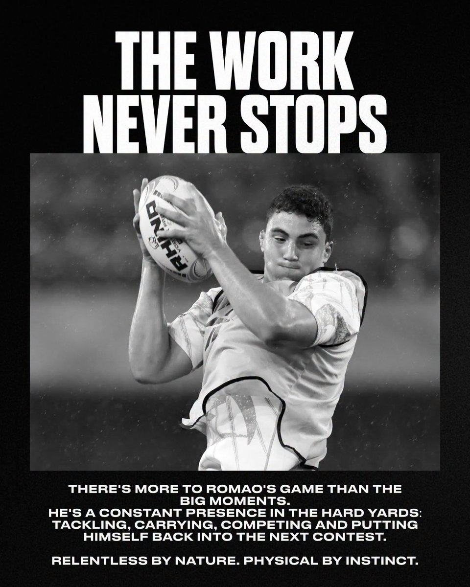 SharksRugby's tweet photo. Re-introducing: Matt Romao 💪

We already knew. The rest of the rugby world is starting to... 🦈

#SharksRugbyClub #BlackWhiteForever https://t.co/WFtREe3LUX