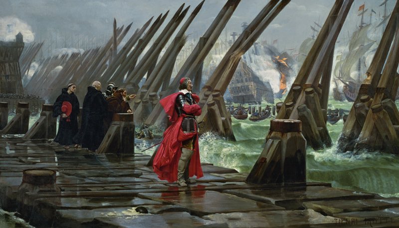 DariusRochebin's tweet photo. Le peintre de Richelieu sur la digue de La Rochelle ne peut être qu’immortel. https://t.co/3FdL3VXrSR