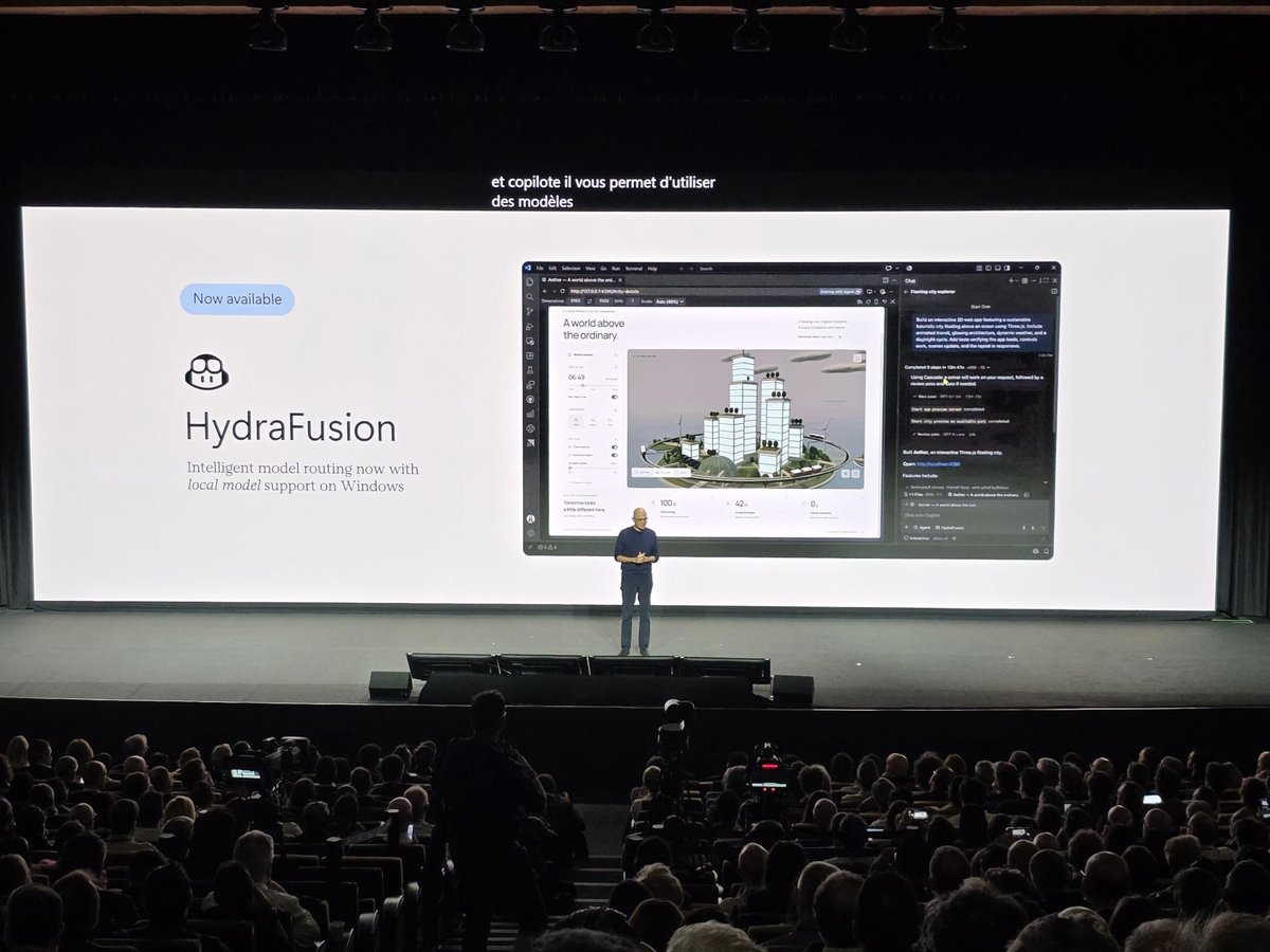 WirelessLife's tweet photo. HydraFusion isn't another model. It orchestrates them.

For each prompt, Copilot can choose Single, Cascade, or Critique, then set reasoning effort per step.

Read the docs: https://t.co/4a9gGb2ohq https://t.co/yaToHRlDGZ