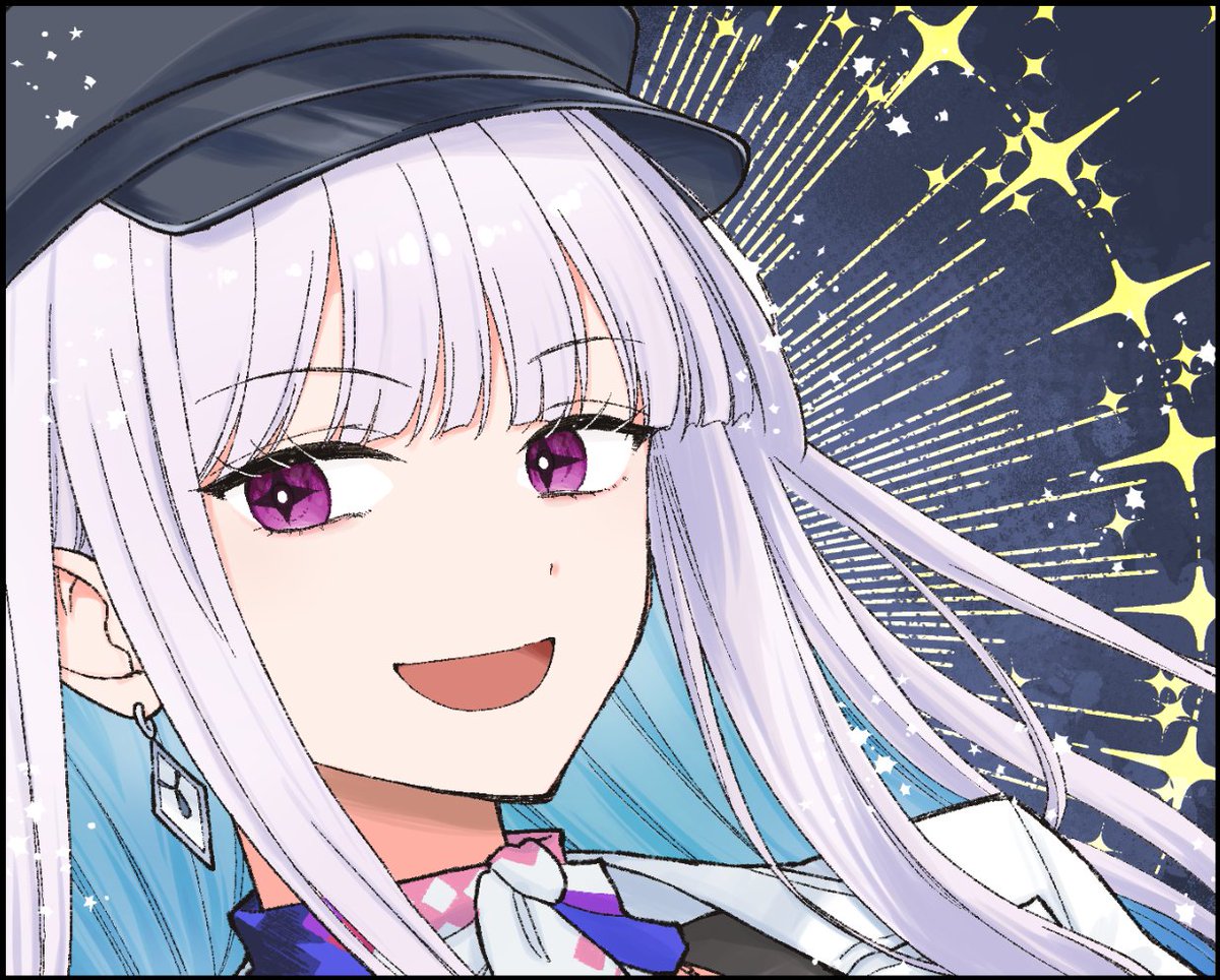 pic_postcard's tweet photo. これはメガネを別レイヤーで描いて仮色で進めていたらリゼ・ヘルエスタになってしまった虚照 https://t.co/zGmcs69IxB