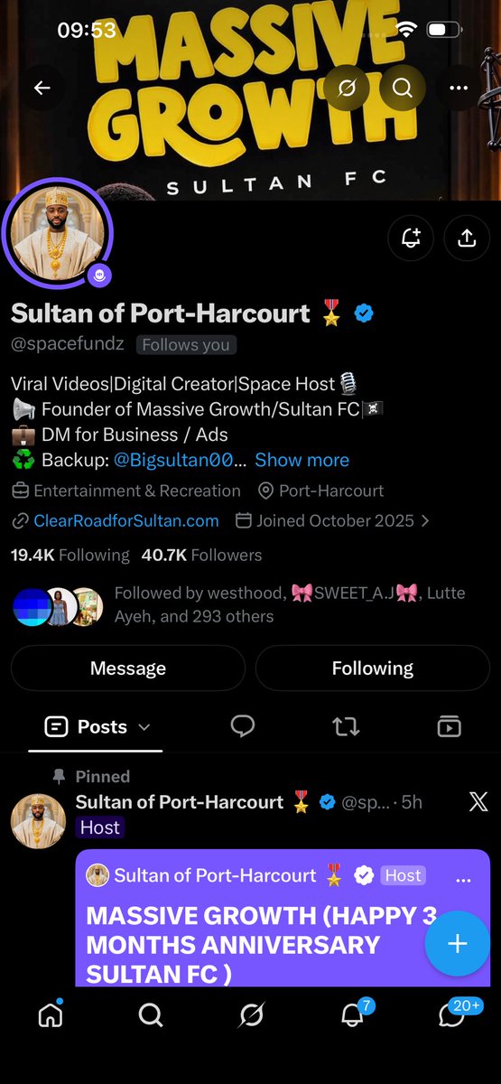 band3x_studios's tweet photo. @spacefundz I appreciate the support 🥂👊
bless 🔐

#MassiveGrowth https://t.co/W51AqXqyr5