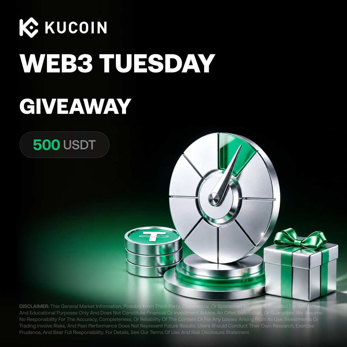 kucoincom's tweet photo. Your friend is trying KuCoin Web3 for the first time.

Which feature would you recommend—and why? 👇

🎁 500 USDT up for grabs!

1️⃣ Follow @kucoincom &amp; @KuCoin_Web3
2️⃣ Quote this post with your recommendation + tag 3 friends
3️⃣ Complete the form: https://t.co/jKypzaANMH https://t.co/wTz3n5MPjN
