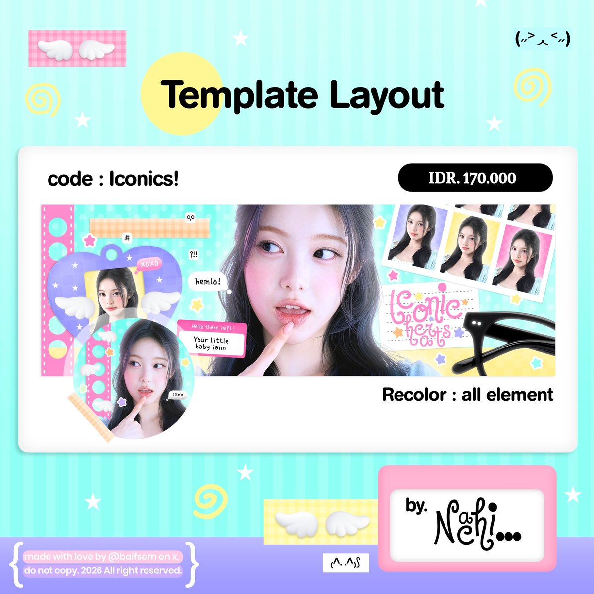 baifsern's tweet photo. 🥐 help rt ya, timakasi .. { !!! }

Aku kembali dengan 10 template layout dibawah ini yang siap di ospek, apabila ada kesamaan dengan ba lain boleh banget dm aku baik baik yahh!! $$ ada di pics boleh juga langsun dijemput !! 

#bealanja 🦀🧡🎂 https://t.co/stVFN92gls